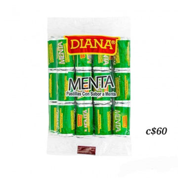Pastillas Sabor Menta