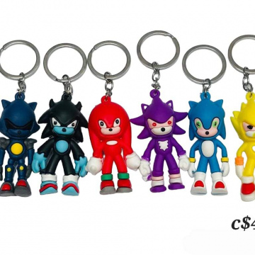 Llaveros de Sonic